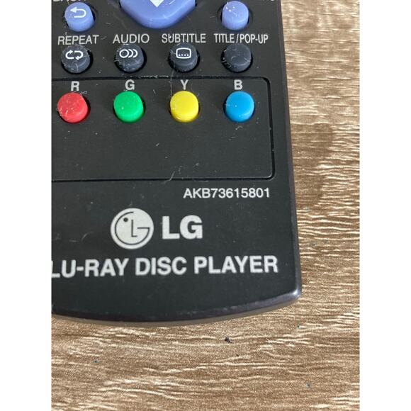 LG Remote Control for Blu-Ray Disc Player BP125 BP200 BP220 BP320 - Picture 3 of 12